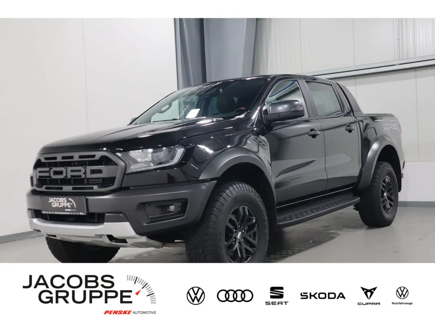 Ford Ranger Raptor Panther AHK*LED*NAVI*Sthzg. * Noir - 1