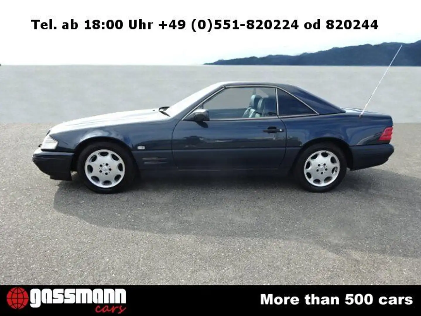 Mercedes-Benz SL 320 Roadster, R129 mehrfach VORHANDEN! Schwarz - 2
