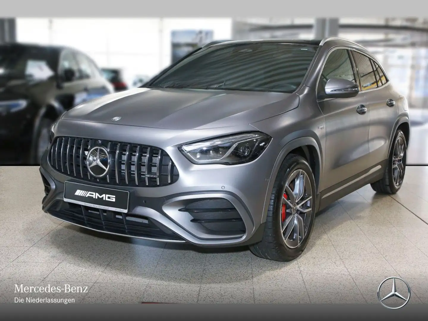 Mercedes-Benz GLA 35 AMG GLA 35 4M AMG+PANO+MULTIBEAM+BURMESTER+KAMERA+TOTW Grau - 2