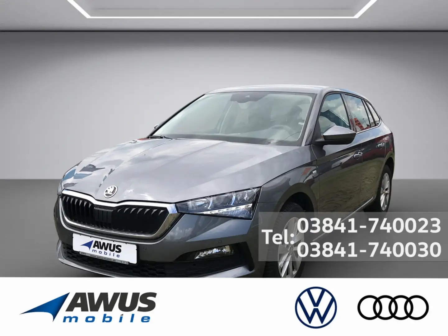 Skoda Scala 1.0TSI Ambition Grijs - 1