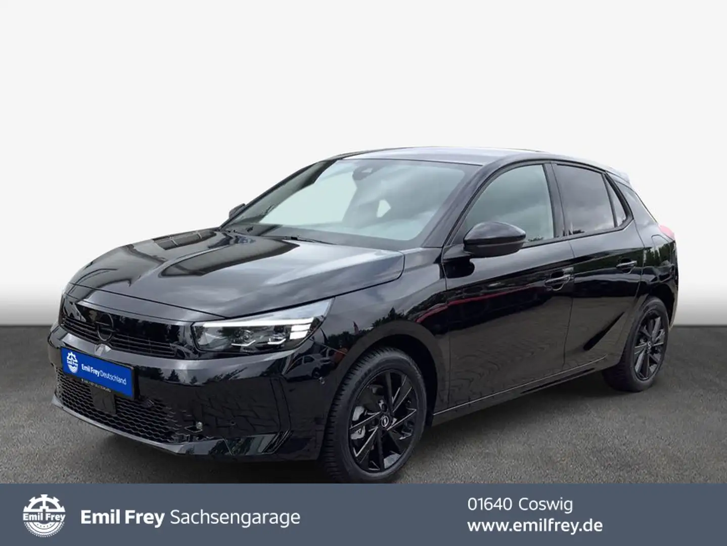 Opel Corsa 1.2 Direct Injection Turbo Hybrid 48 V GS Noir - 1