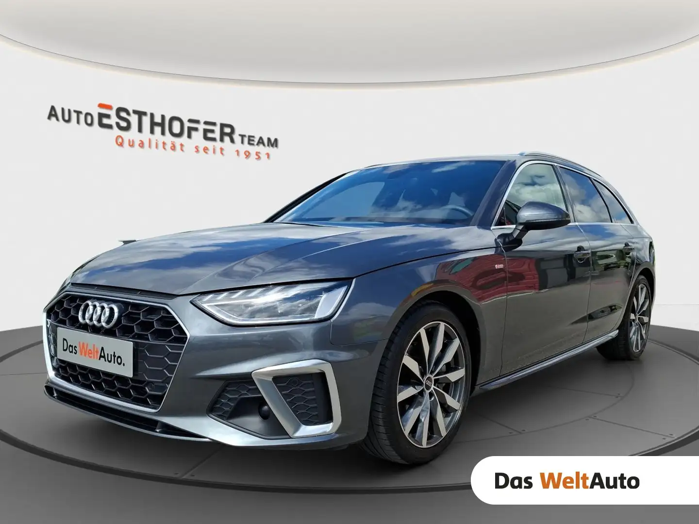 Audi A4 40 TFSI S line Gris - 1