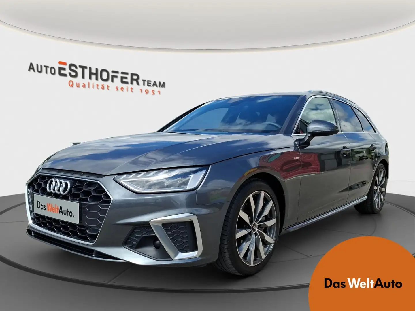 Audi A4 40 TFSI S line Gris - 1