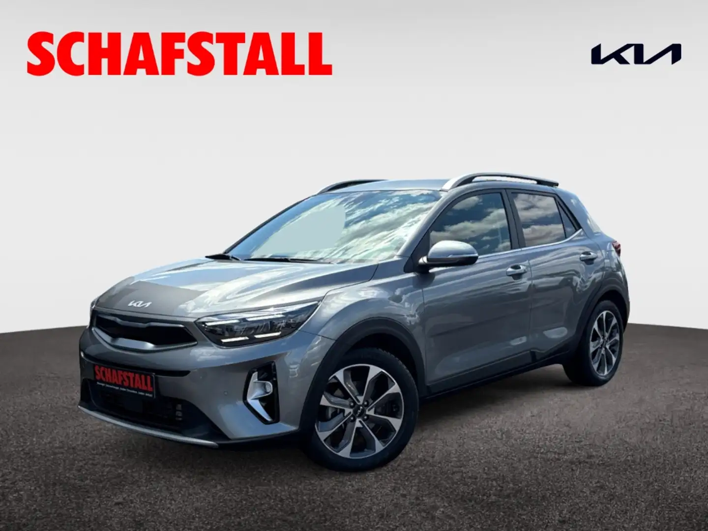 Kia Stonic 1.0 T-GDI DCT Platinum Edition wenig KM Navi Tempo Grey - 1