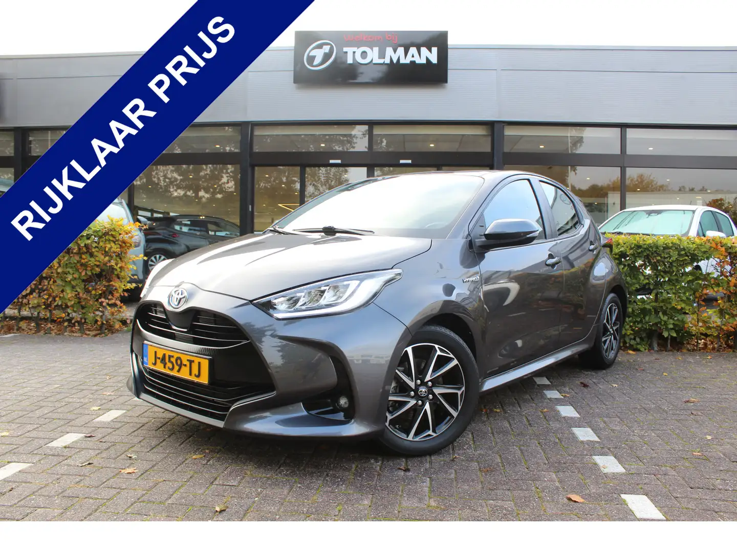 Toyota Yaris 1.5 Hybrid Dynamic | Rijklaar | Apple/Android | Ke Gris - 1