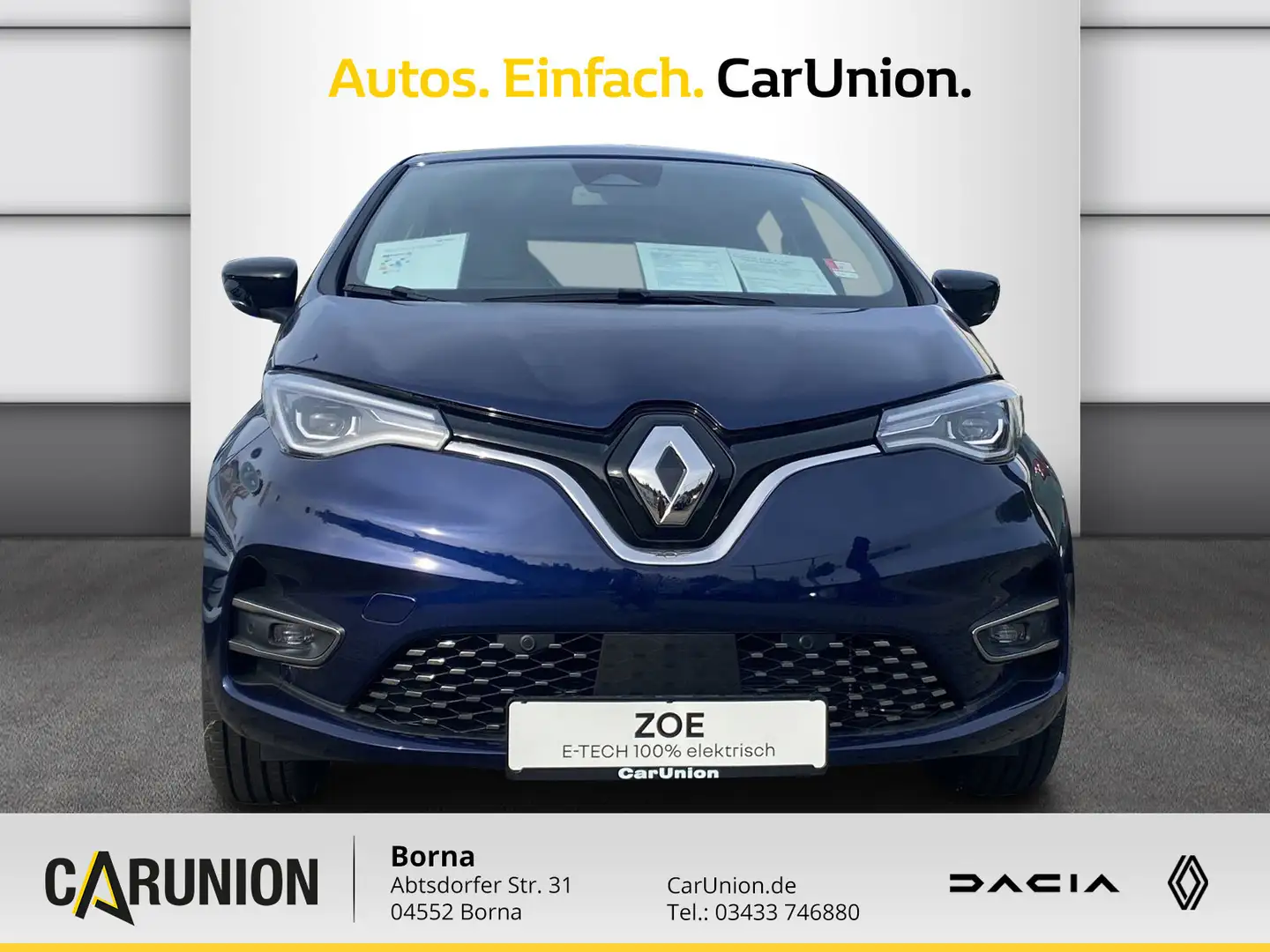 Renault ZOE E-Tech 100% el. EV50 Evolution Синий - 2