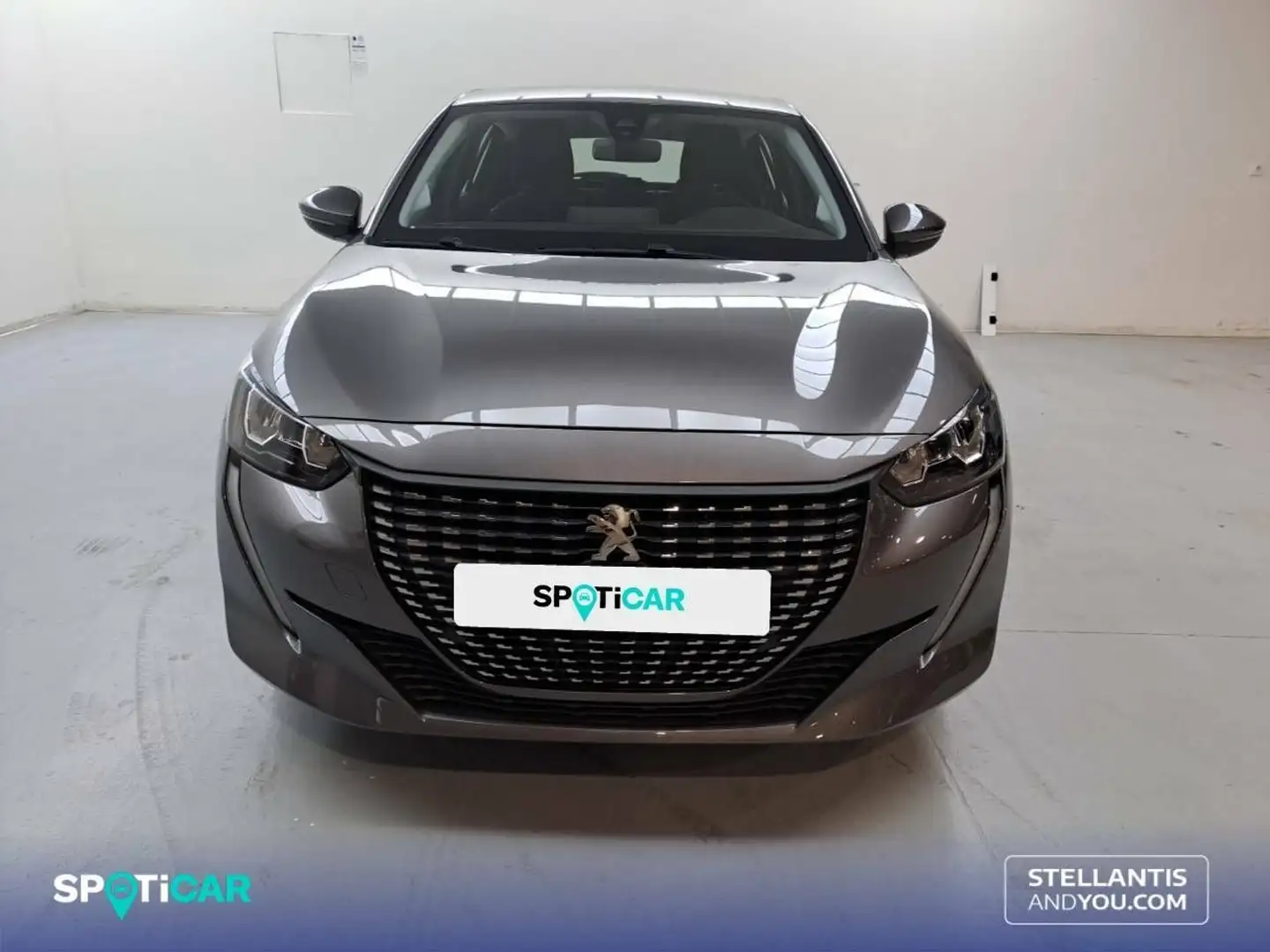 Peugeot 208 1.2 Puretech S&S Active Pack 100 Gris - 2