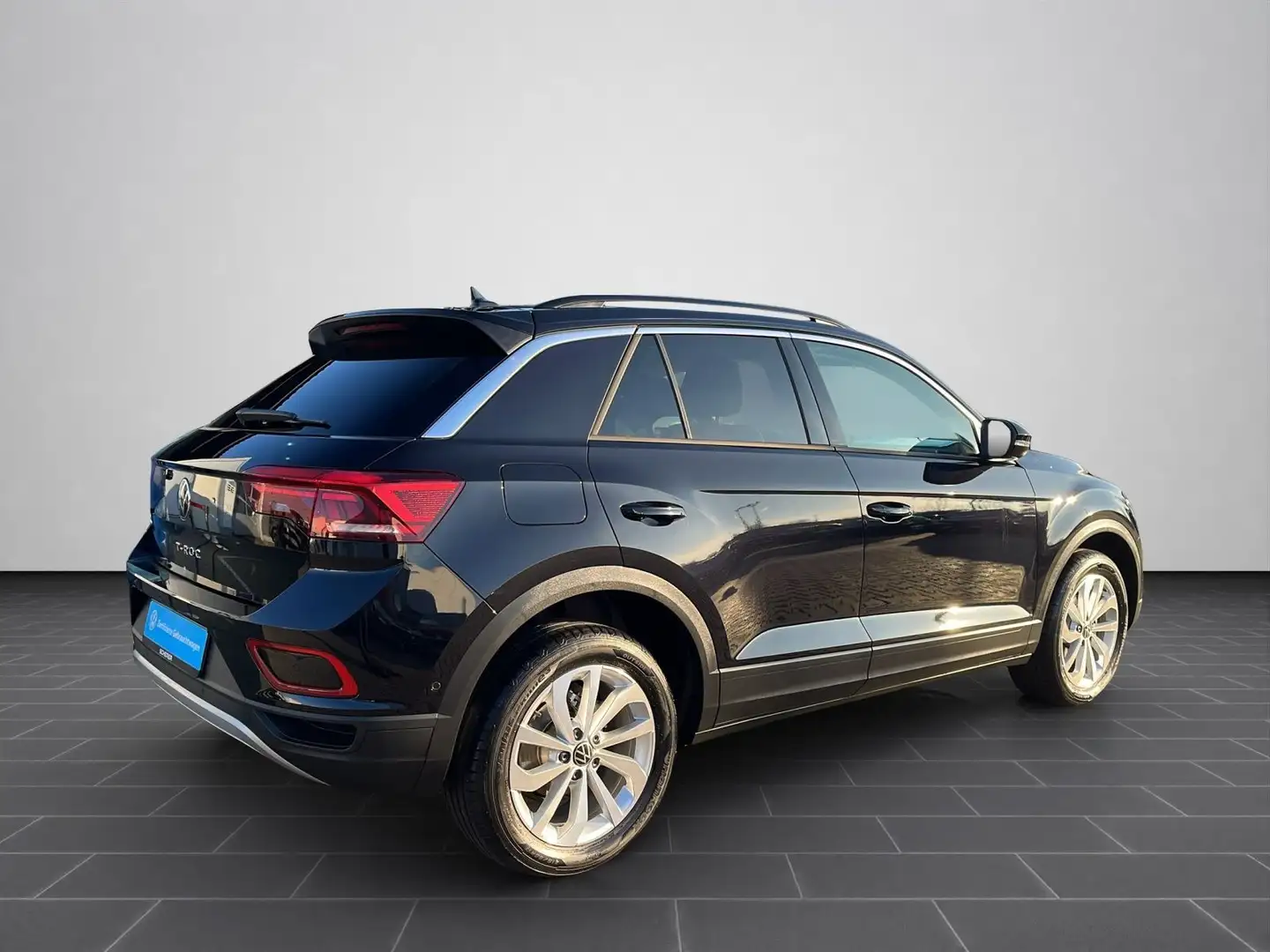 Volkswagen T-Roc T-ROC 1,5 TSI DSG Style NAVI/LED/ACC/Sitzheizung Schwarz - 2