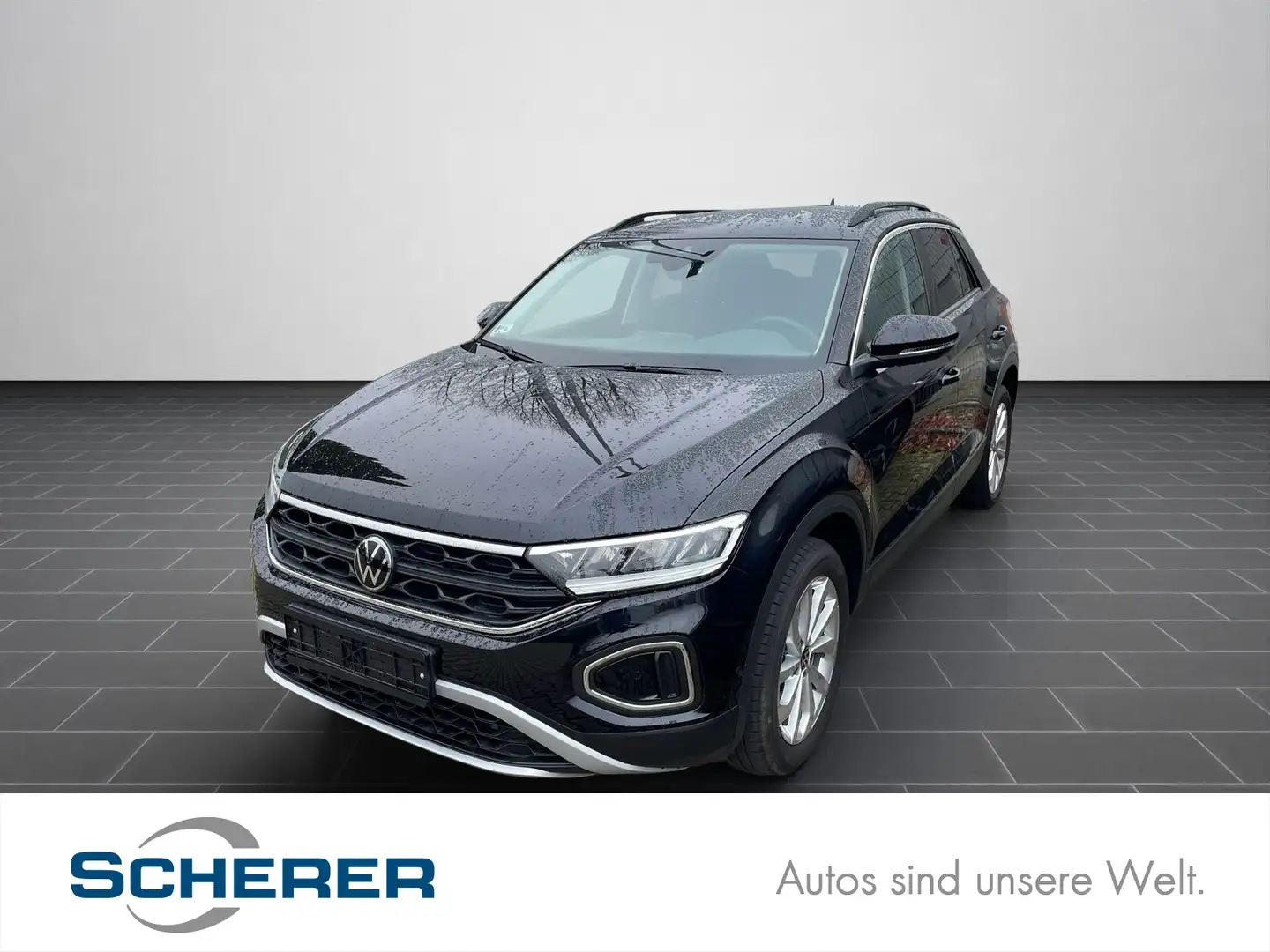 Volkswagen T-Roc T-ROC 1,5 TSI DSG Style NAVI/LED/ACC/Sitzheizung Schwarz - 1