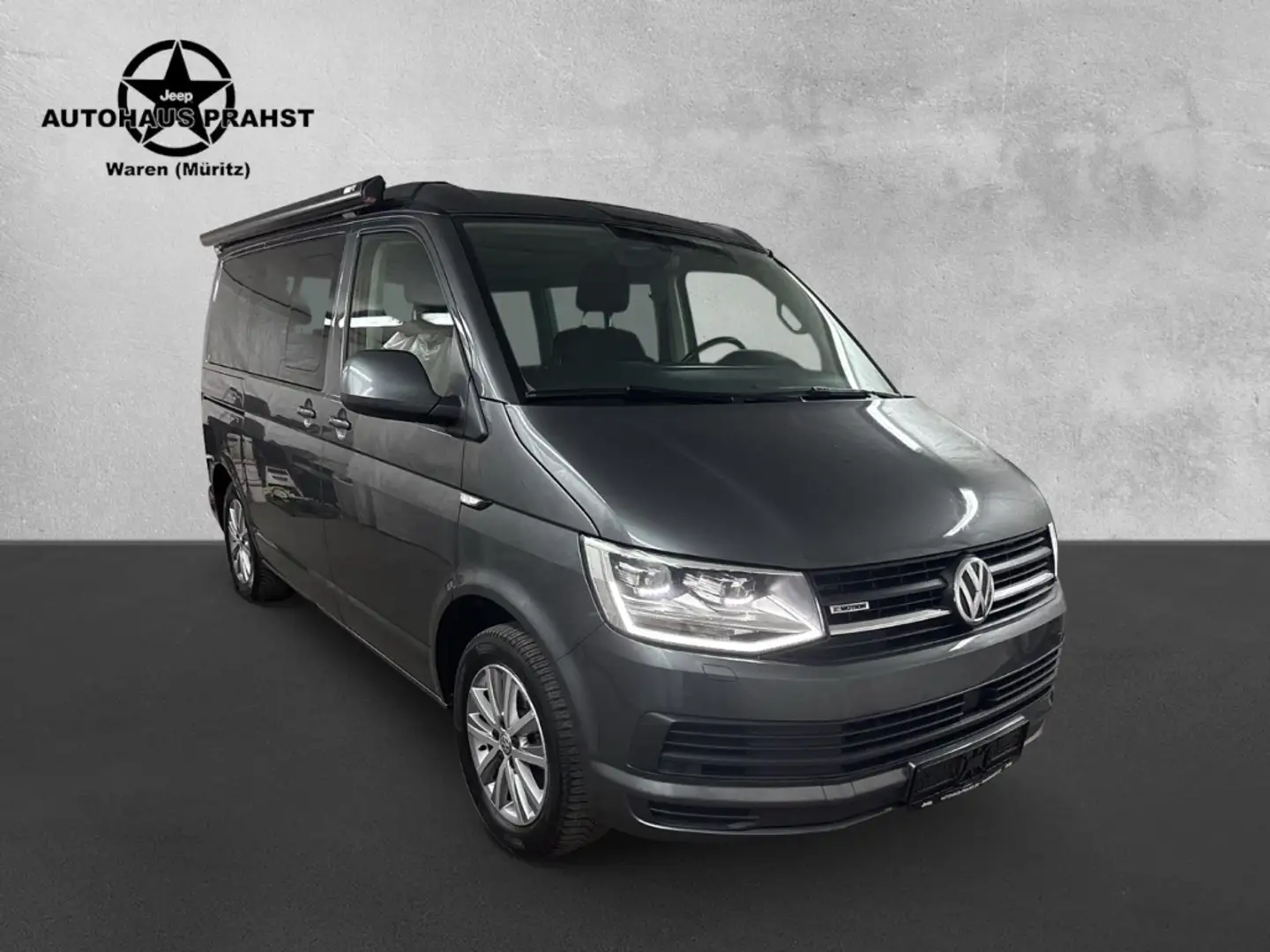 Volkswagen T6 California Beach 4Motion LED CAM STHZ NAVI AHK Grau - 1