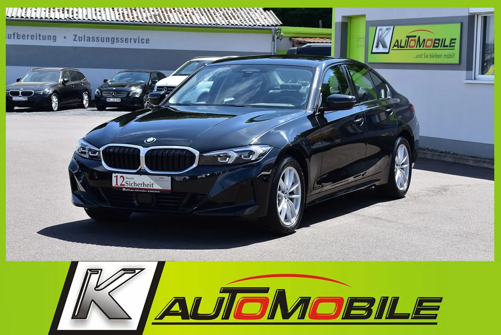 BMW 320 d xDrive LED+Widscreen+DAB+Navi+Kamera+ACC Schwarz - 1