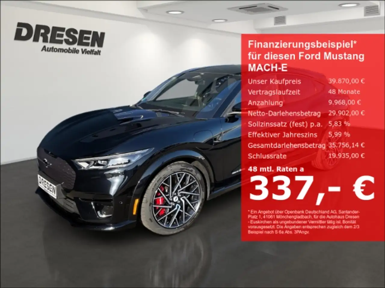 Ford Mustang Mach-E GT AWD Klima/ Leder/B&O Soundsystem/ Panoramadach