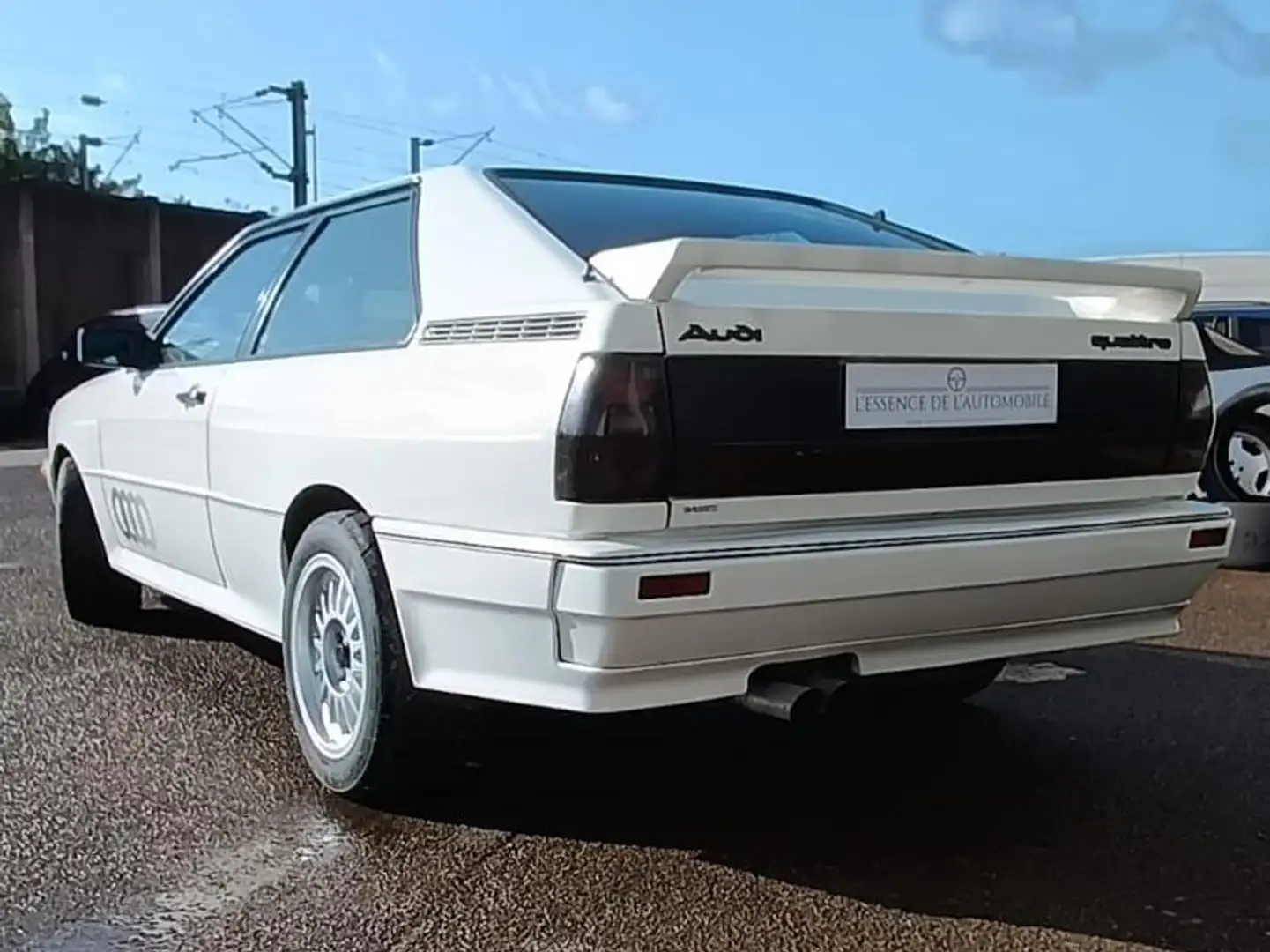 Audi QUATTRO Blanc - 2