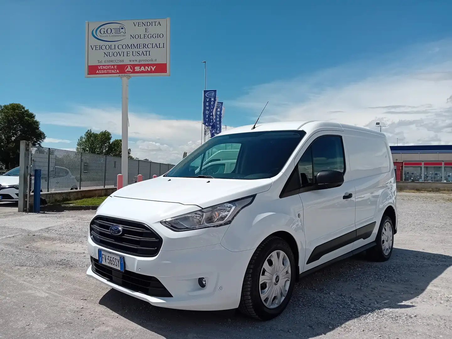Ford Transit Connect 1.5DCI 100CV 3POSTI EURO6D-TEMP Bianco - 1