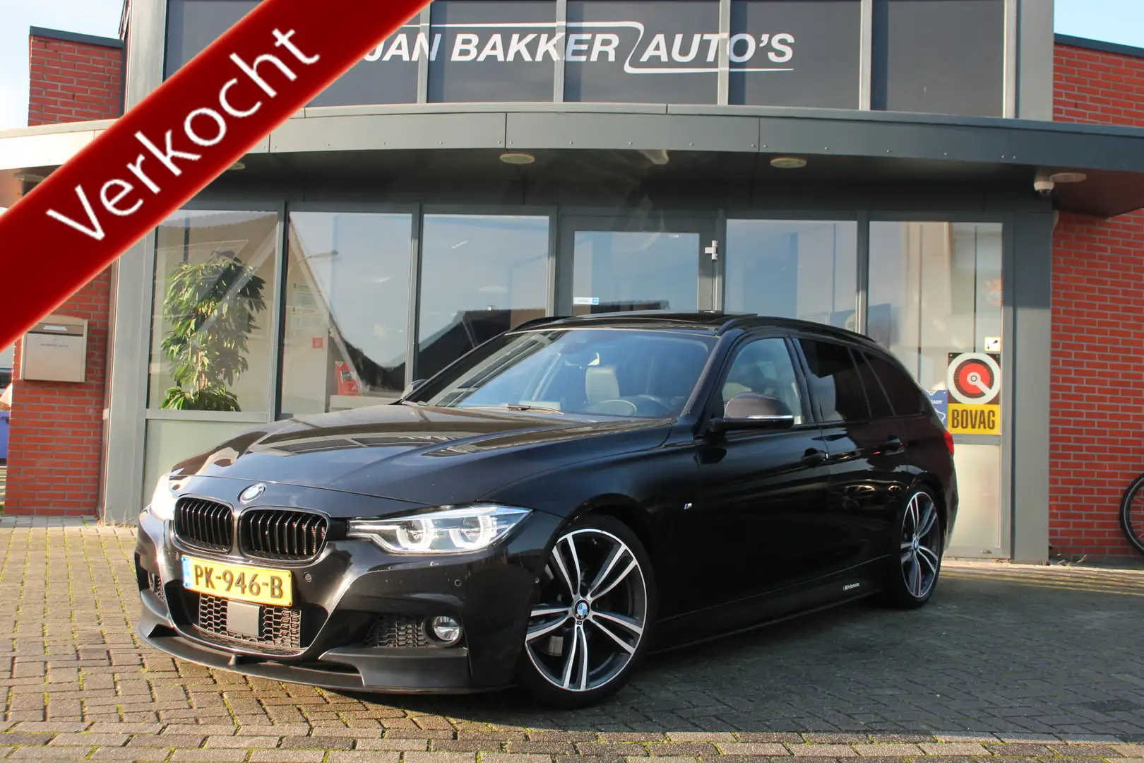 BMW 330 3-serie Touring 330i Performance ✅ VERKOCHT ✅ Zwart - 1