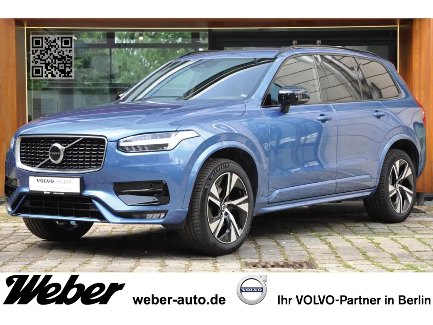 Volvo XC90 B5 AWD R-Design *BLIS*HK*AHK*7-Sitzer*Kam* Niebieski - 1