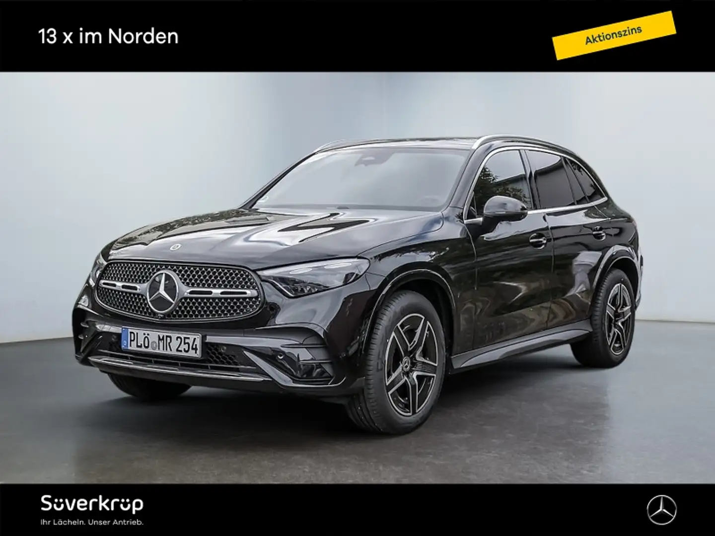 Mercedes-Benz GLC 220 d 4M AMG MEMO 360 AHK DISTR KAMERA SPUR Noir - 1