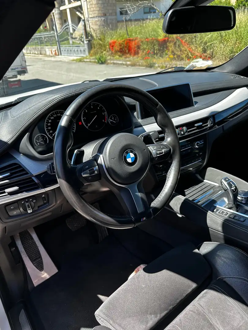 BMW X6 X6 F16 xdrive30d Msport 258cv auto Bianco - 2