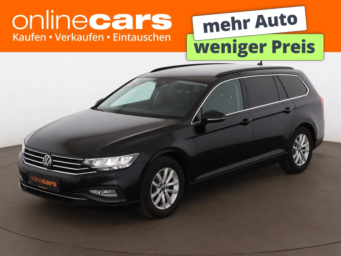 Volkswagen Passat Variant 2.0 TDI Business Aut LED AHK RADAR Schwarz - 1