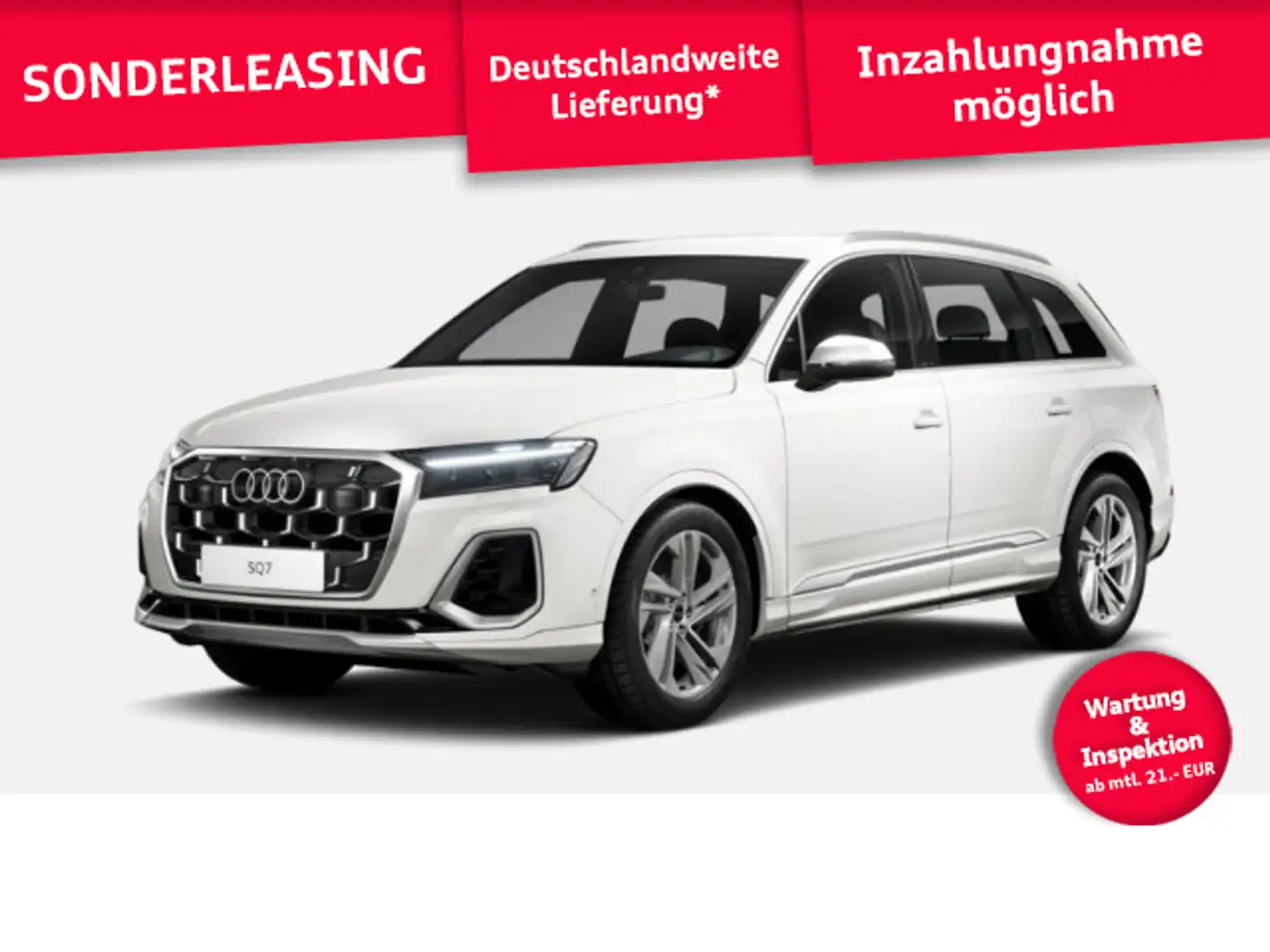 Audi SQ7 SUV TFSI #FREI KONFIGURIERBAR# Weiß - 1