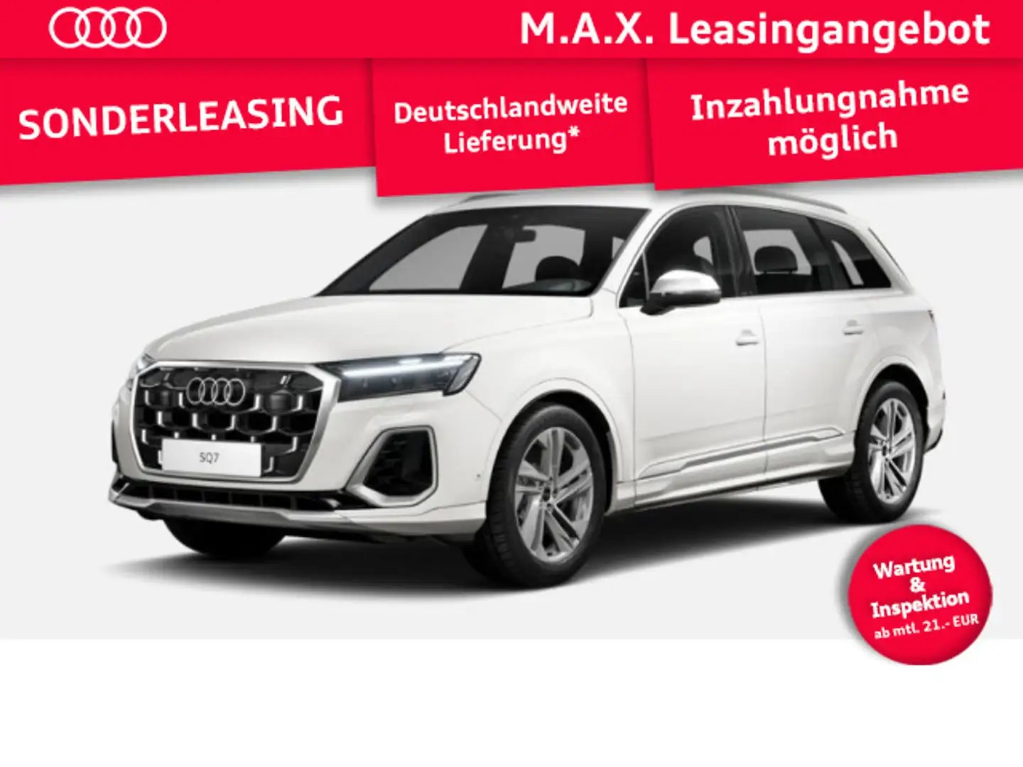 Audi SQ7 SUV TFSI #FREI KONFIGURIERBAR# Blanc - 1