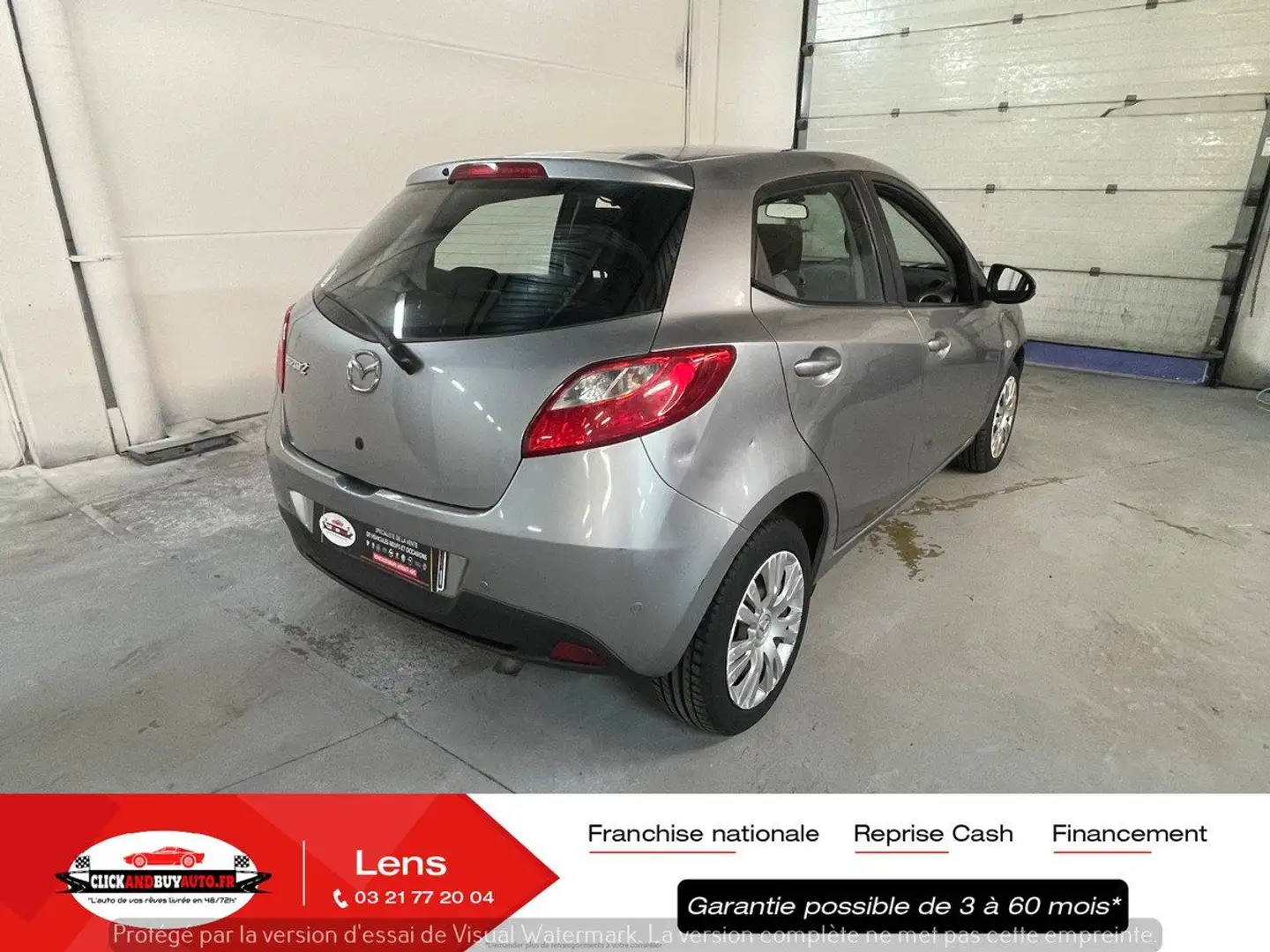 Mazda 2 1.4 CD 68 CV EDITION ELEGANCE // CLIM / RADAR AR / Šedá - 2