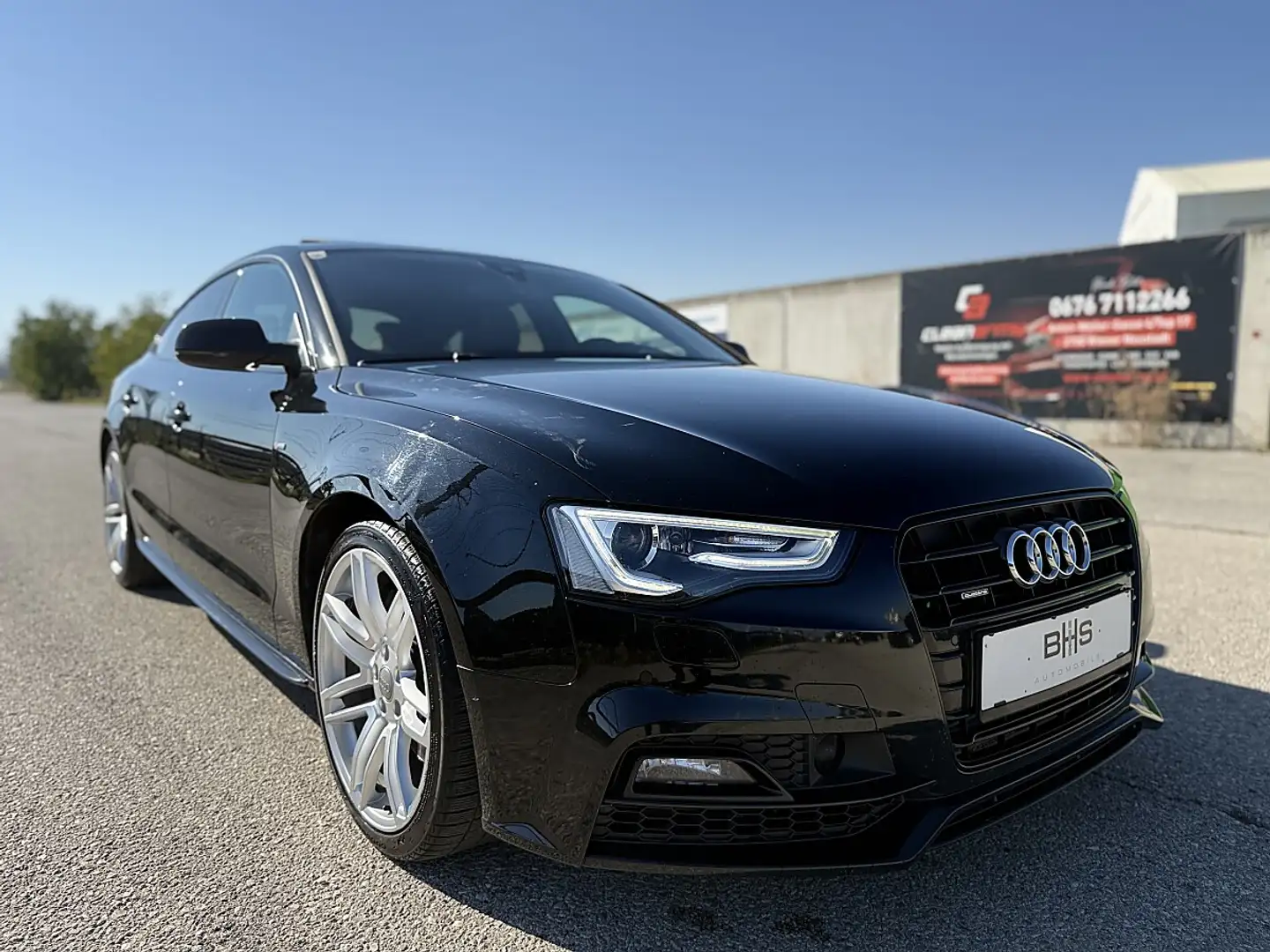 Audi A5 S-Line Sportback 3,0 TDI Quattro Sport S-Tronic... Schwarz - 2