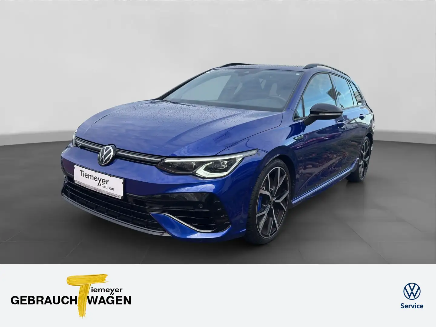 Volkswagen Golf Variant R LEDER PANO HuK Blauw - 1