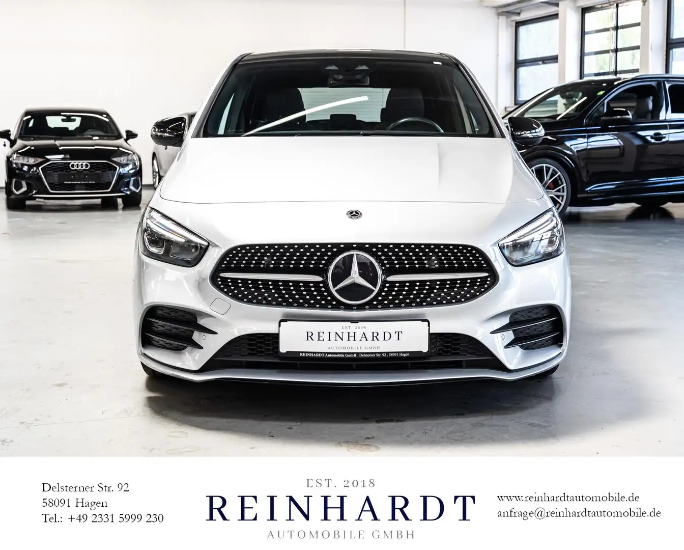 Mercedes-Benz B 220 AMG LINE/NIGHT-PAKET/18Z/TOT-W/PANO/KAMERA Plateado - 2