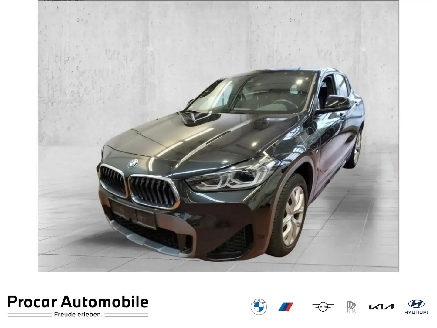 BMW X2 xDrive25e M Sport ACC RFK NAVI LED PDC V+H Negro - 1
