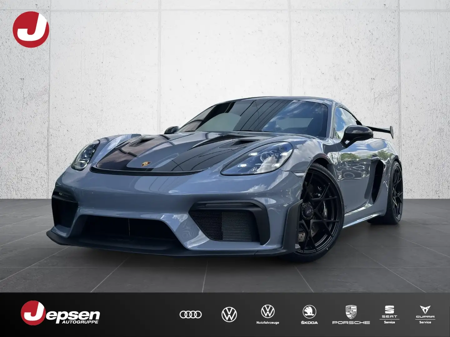 Porsche Cayman GT4 RS 718 Weissach Clubsport Paket Grau - 1