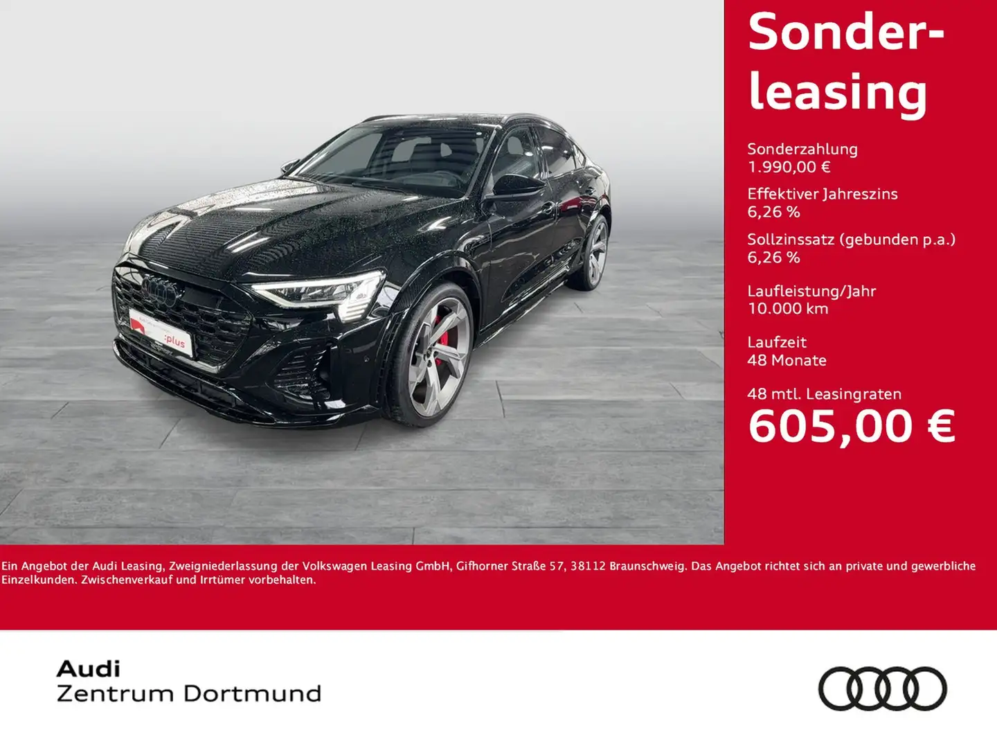 Audi SQ8 e-tron Sportback Qu. PANO B&O AHK LM22 LEDER Schwarz - 1