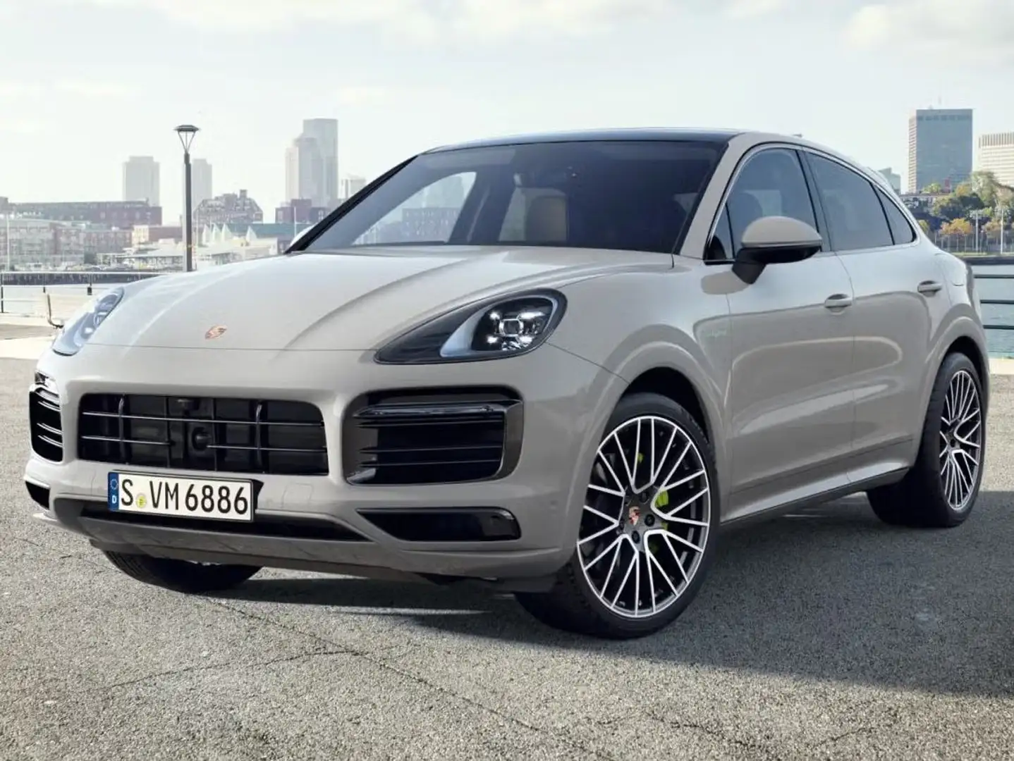 Porsche Cayenne Cayenne Coupè Hybrid 5 posti Bianco - 1