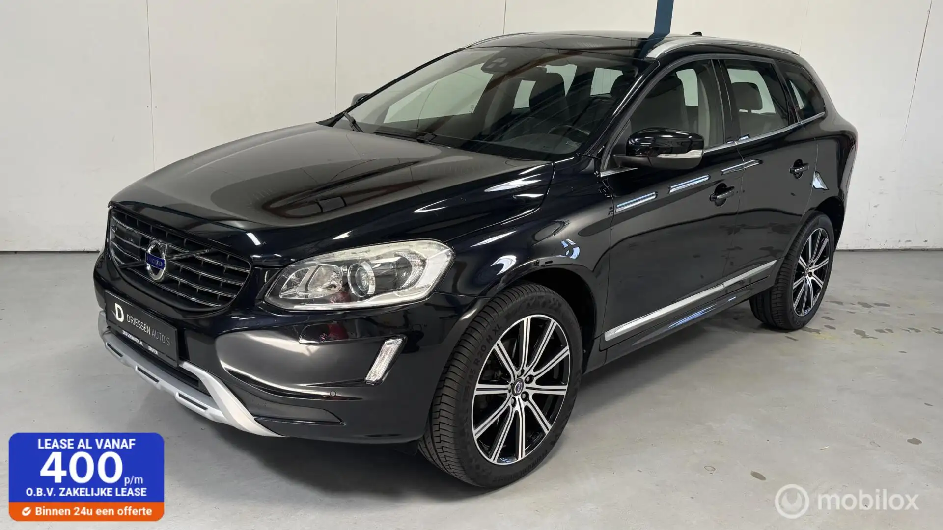 Volvo XC60 2.5T Summum 5-CILINDER/PANO/ACC/LEER Zwart - 1