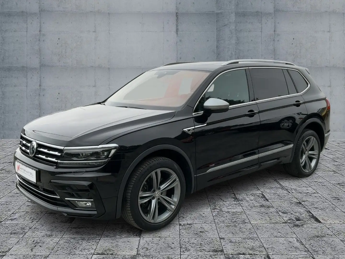 Volkswagen Tiguan Allspace 2.0 TDI 4M R-LINE LED+NAV+HuD+19 Schwarz - 2