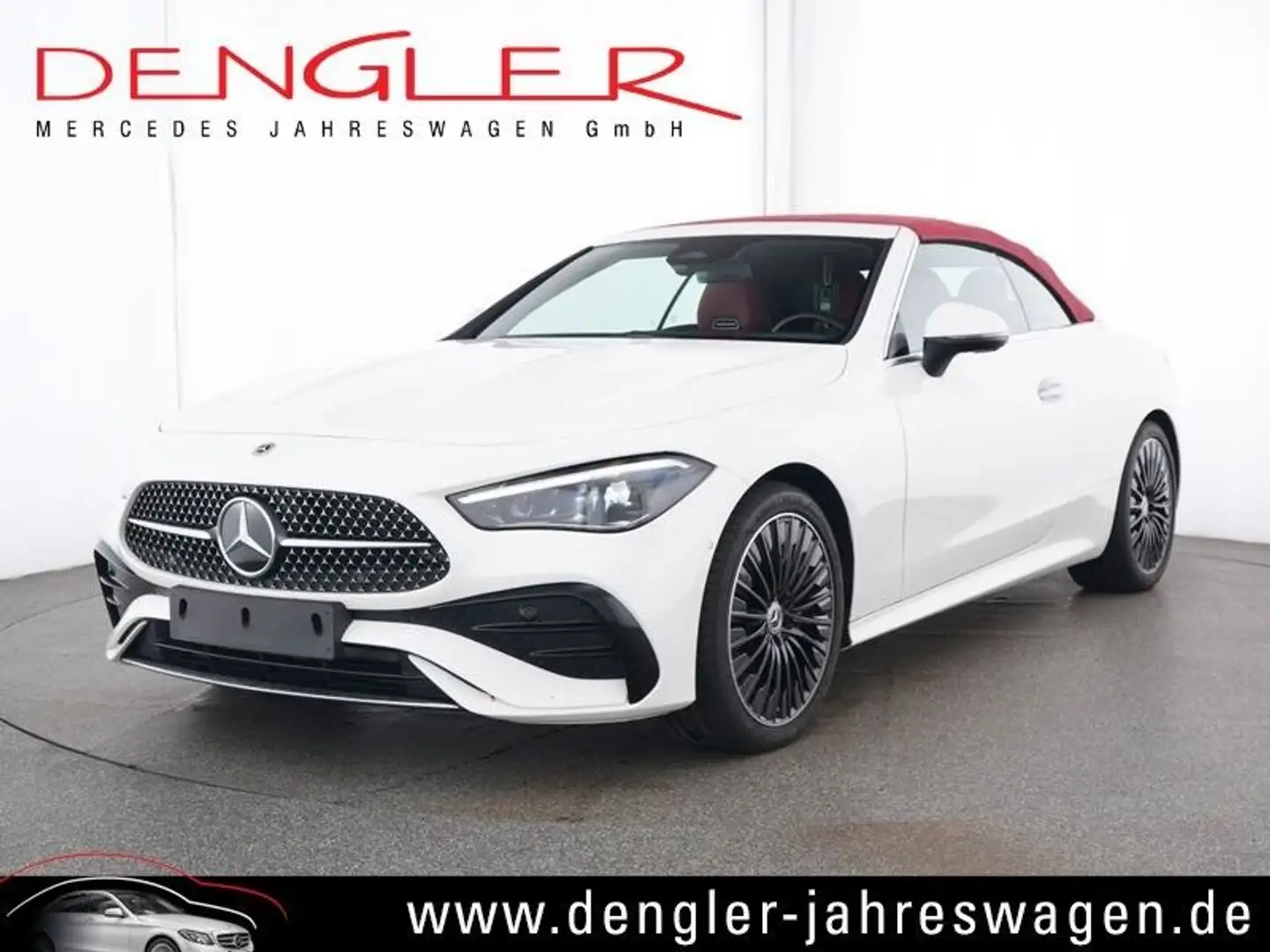 Mercedes-Benz CLE 200 Cabrio LEDER+VERDECK ROT AMG Line Ad+ Blanc - 2