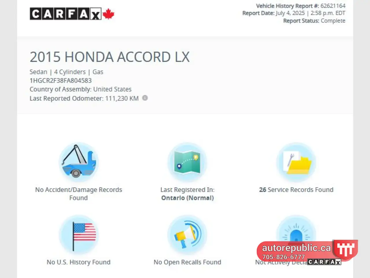 Honda Accord снимка Honda Accord