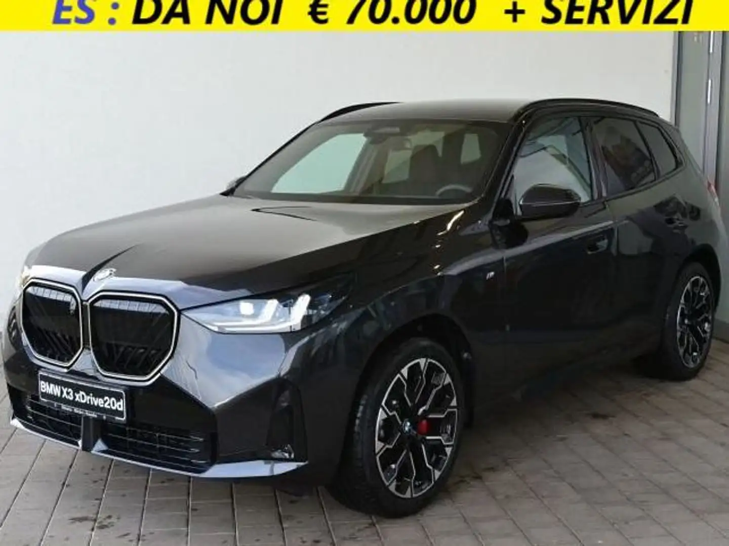 BMW X3 xdrive20d MSport Pro auto Nero - 1