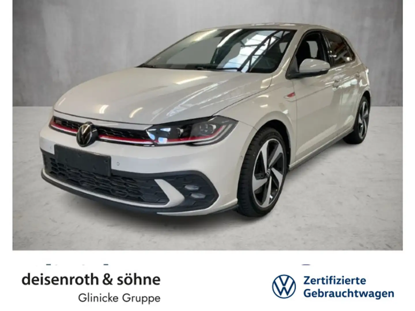 Volkswagen Polo GTI 2.0 TSI DSG Matrix/AppCon/ACC/Clima/SHZ Grijs - 1