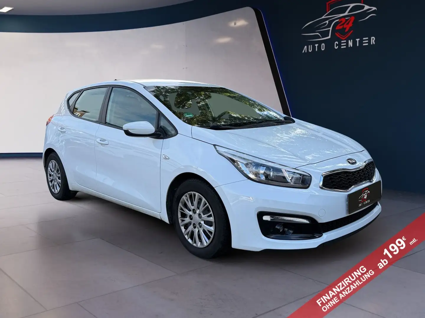 Kia Ceed / cee'd /Keyless/8 Fach/Garantie/Service Weiß - 1