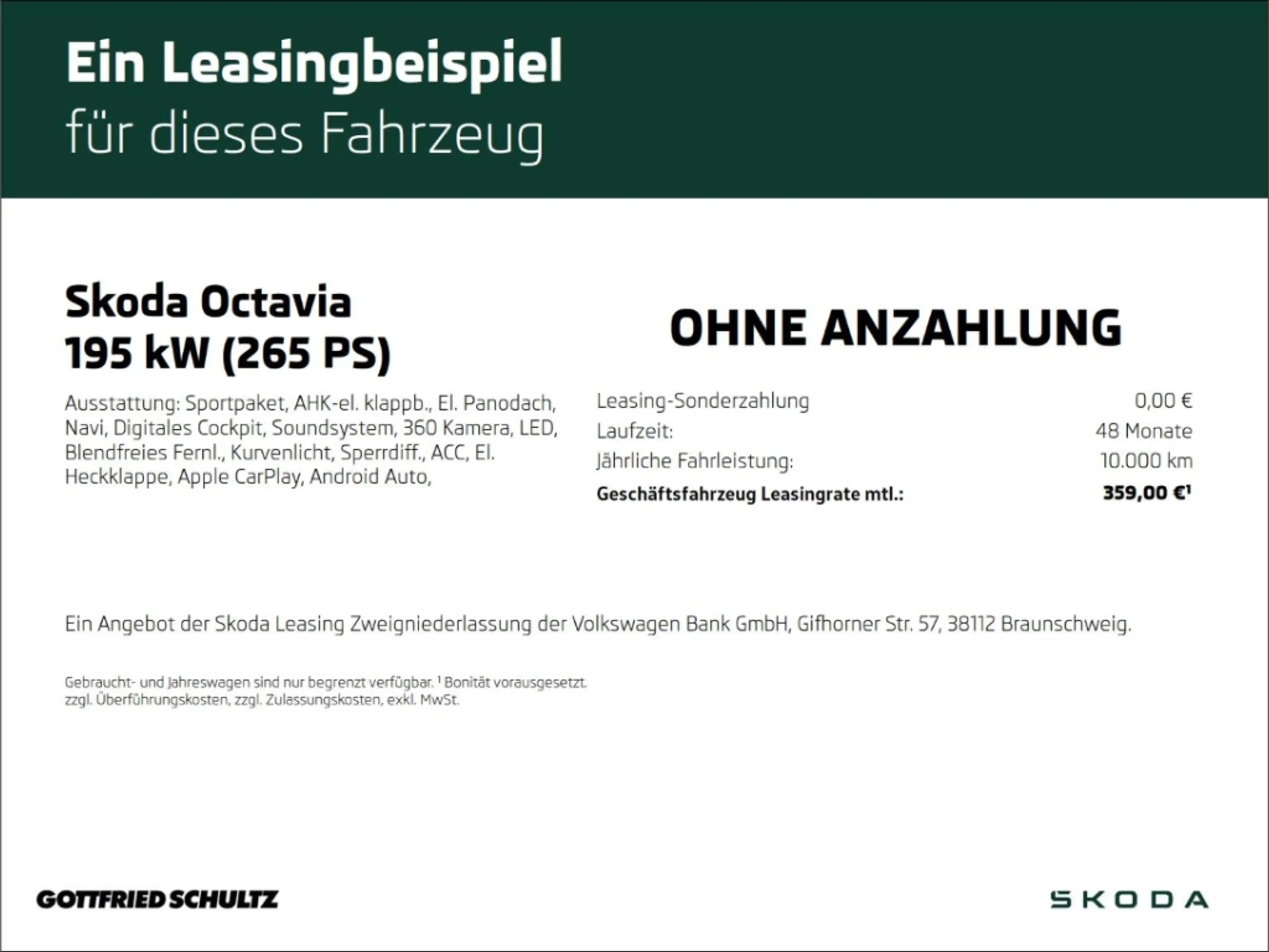 Skoda Octavia Combi RS 2 0 7-Gang-DSG 2.0 TSI 195 kW RS*Bald ver — photo 2