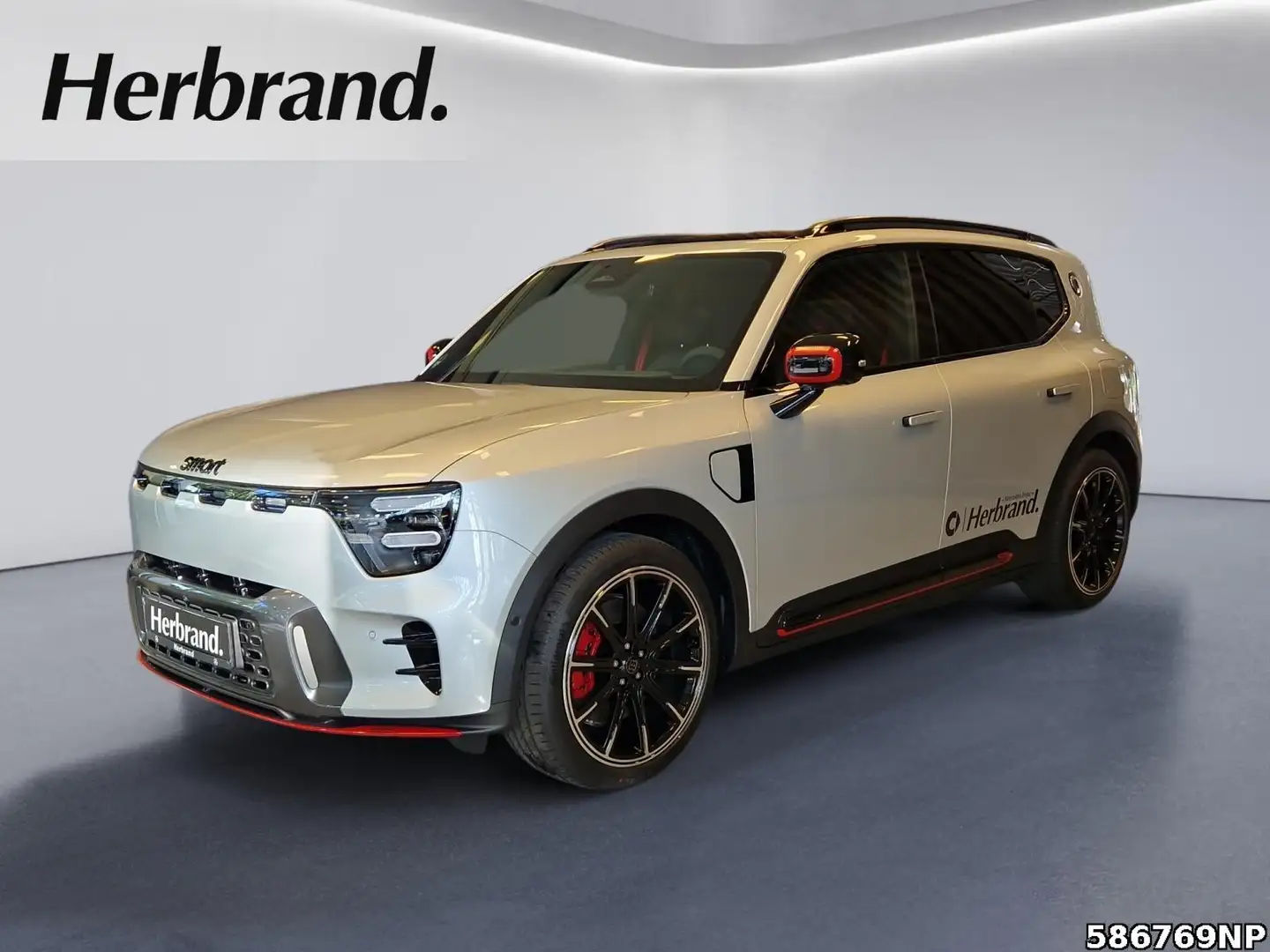 smart #5 BRABUS +BRABUS+PANO+HUD+SENHEISER+SMARTPILOT+ Argent - 1