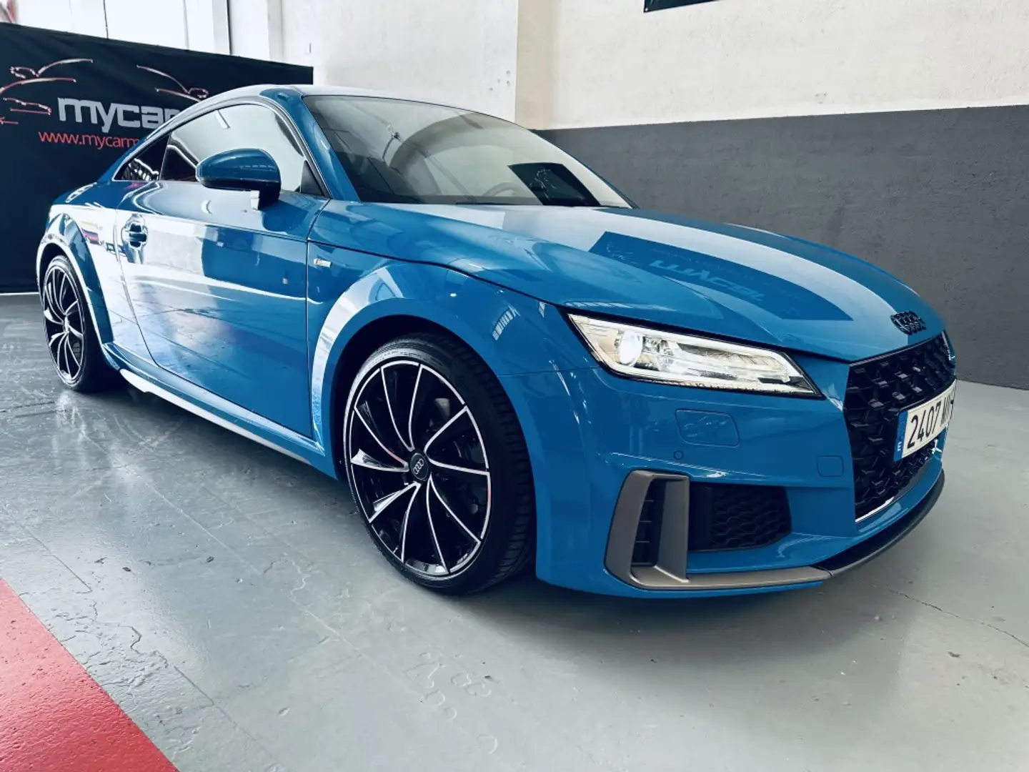 Audi TT Coupé 40 TFSI S line S tronic Azul - 2