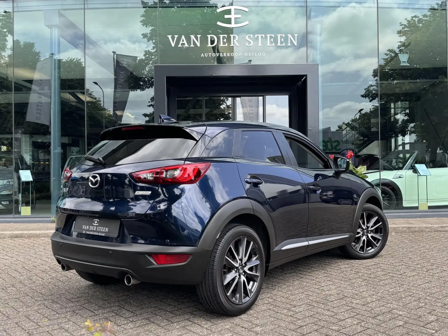 Mazda CX-3 2.0 SkyActiv-G 120 GT-M Line | Bose | Leder | Head Blauw - 2