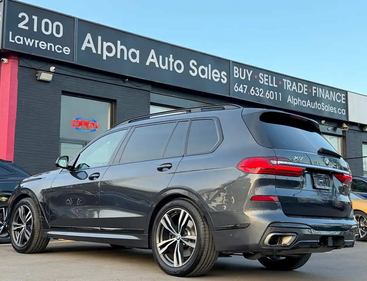 BMW X7 fotografie BMW X7