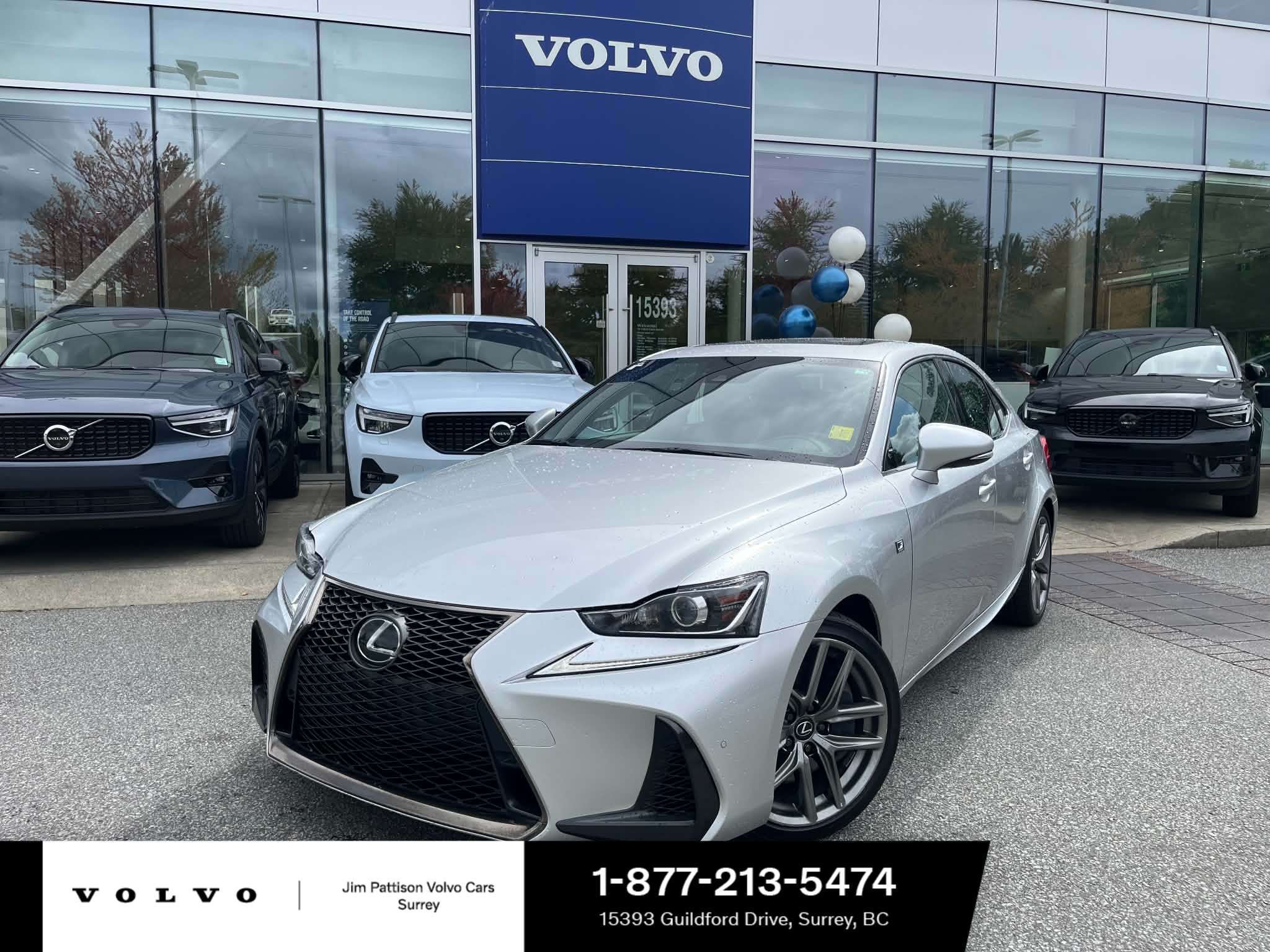 Gray 2019 Lexus IS Sedan Automatic