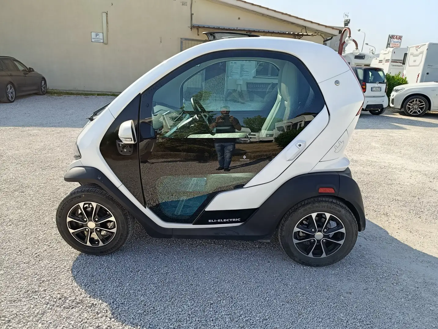Microcar Minicar elettrica ELI ZERO PLUS bijela - 1
