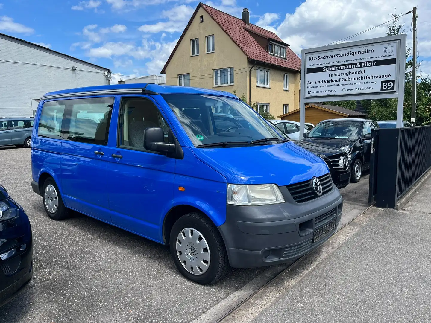 Volkswagen T5 California California Trendline Aufstelldach Sthz. Klima Navi Bleu - 1