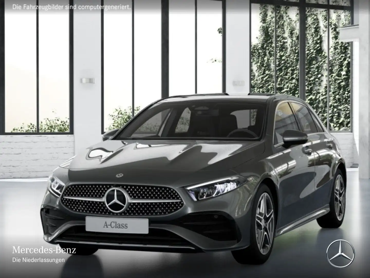 Mercedes-Benz A 200 AMG+PANO+LED+KAMERA+TOTW+KEYLESS+7G Grau - 2