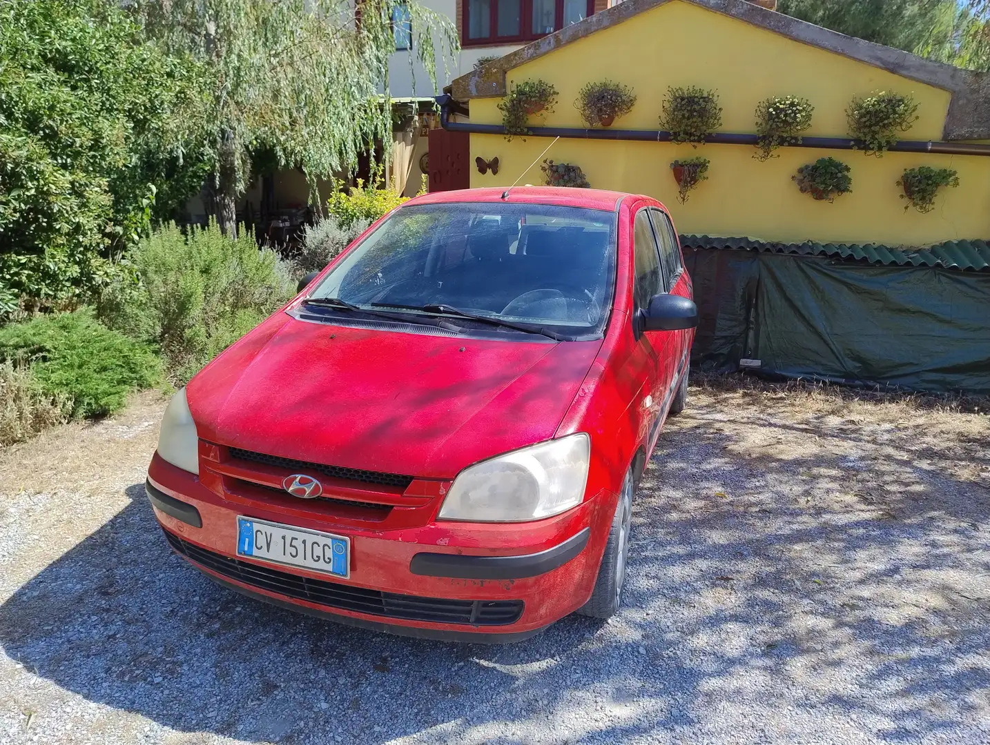 Hyundai Getz Getz 5p 1.1 Like Rosso - 1